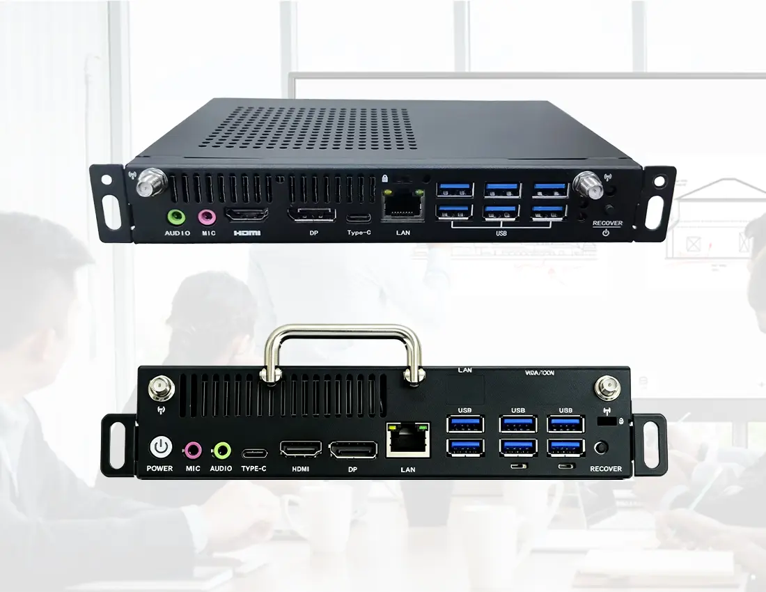 Riotouch Intel 13th and 14th Gen OPS computer module for interactive displays