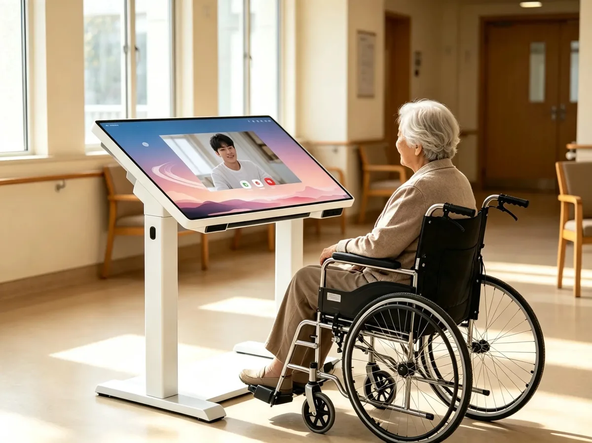 Mobile touch table for day care