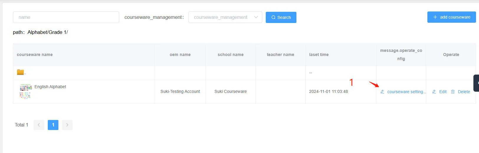 Edit courseware interactive elements in Riotouch Cloud