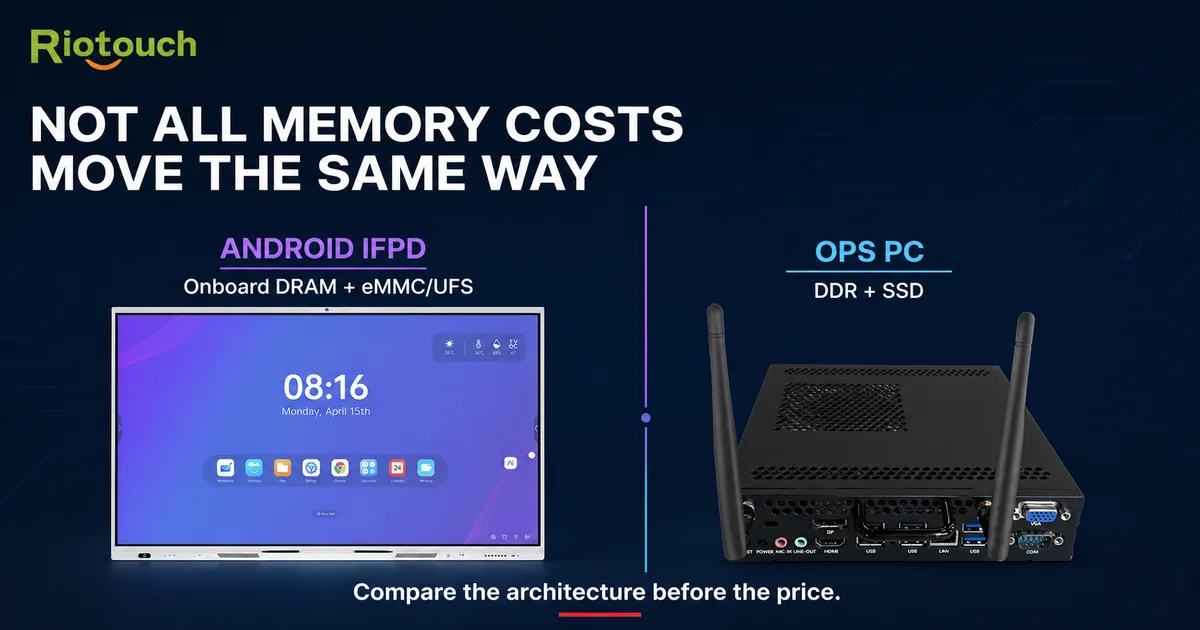 Memory storage market IFPD pricing