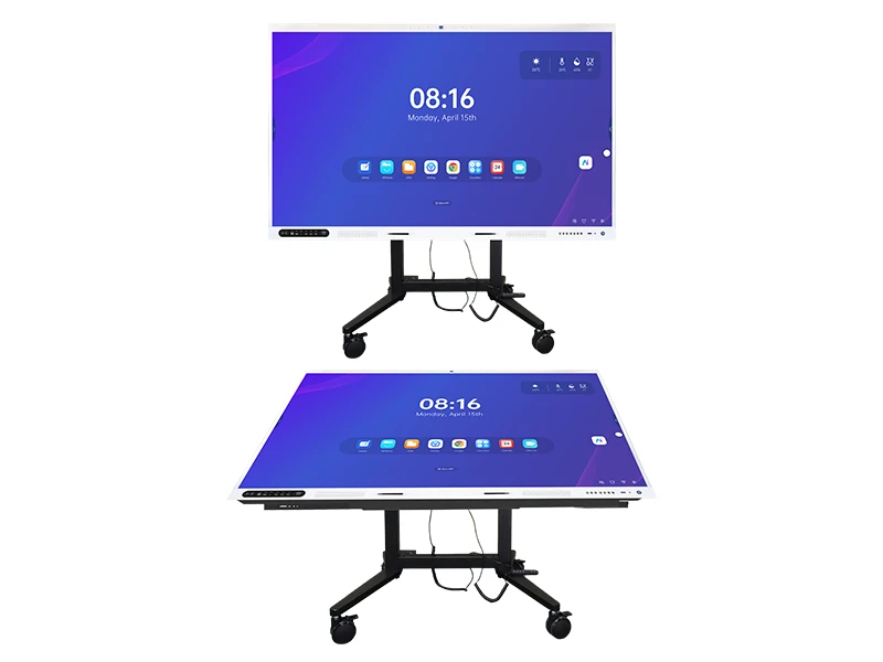 One-touch motorized flip