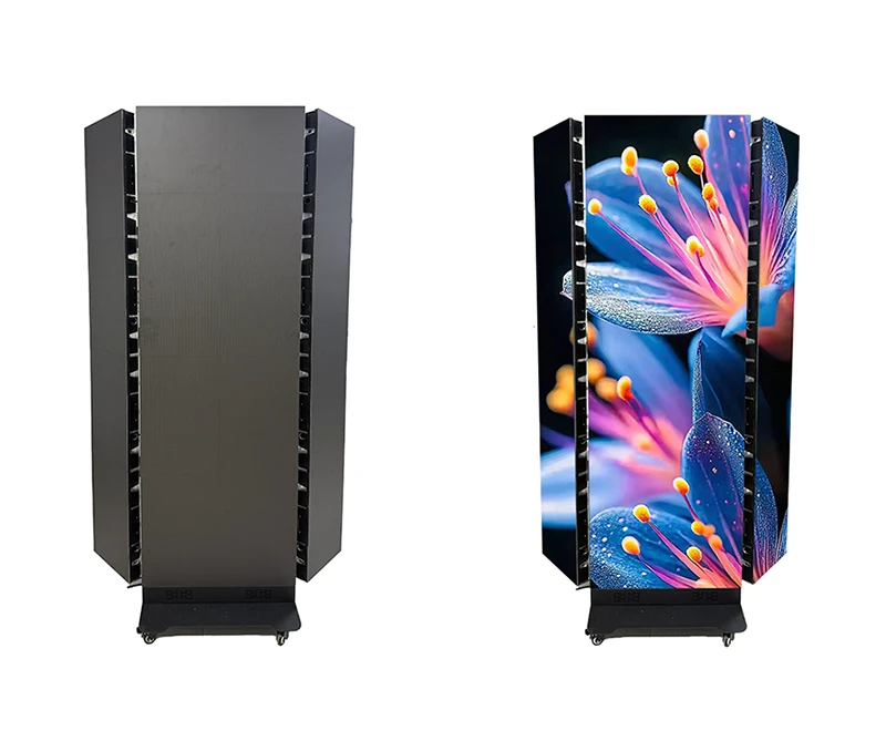 Tri-Fold LED Poster