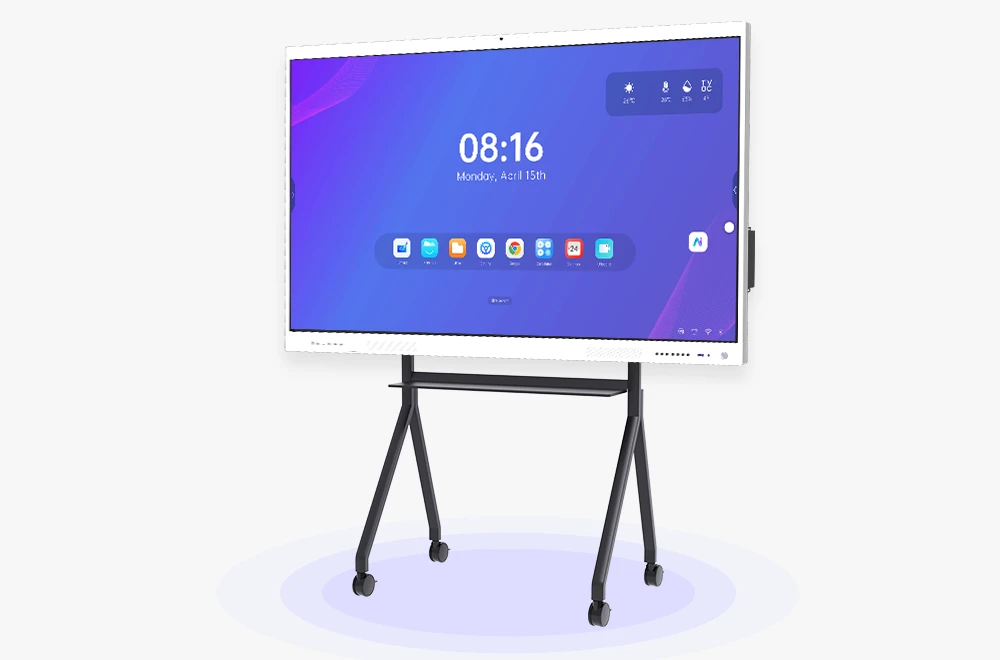 Built-in multimedia storage tray