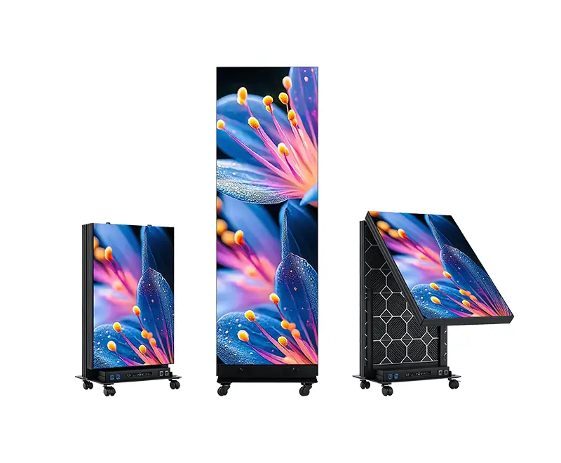 Vertical Flip Foldable LED Poster