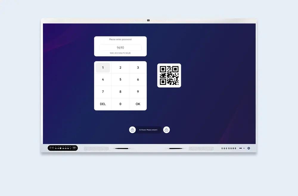 One-tap screen lock